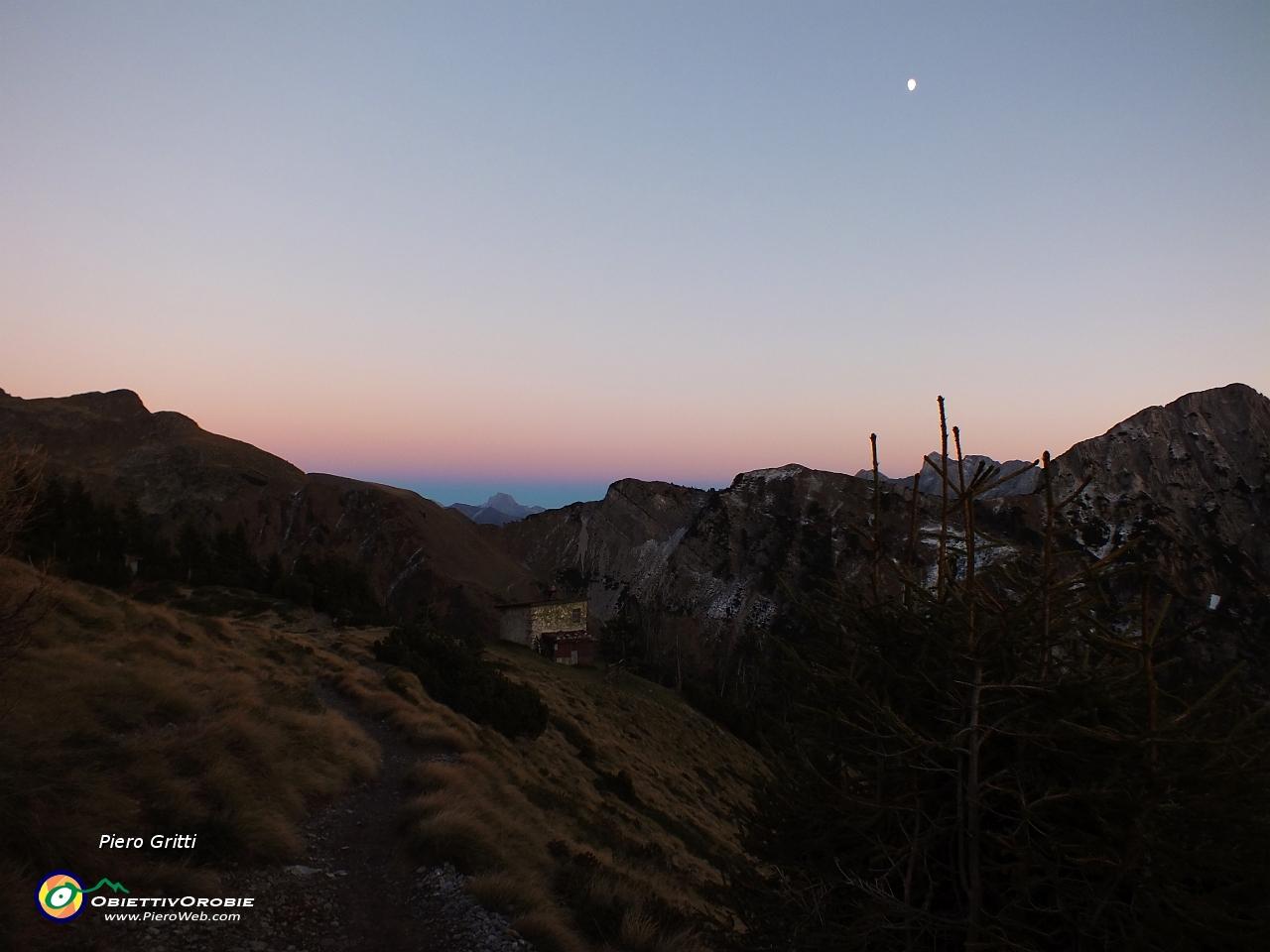 95 al Roccolo del Tino con vista in Presolana....JPG